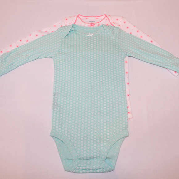Girls/ 4 piece set/ 4 one pieces/ 9m/ by carters - Picture 2 of 5